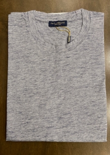 PAUL & SHARK T-SHIRT COTON ITALIEN TEXTURE DENIM, 235$