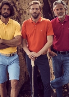 FYNCH-HATTON TRIO POLO PIQUÉ COTON SOUPLE, 128$